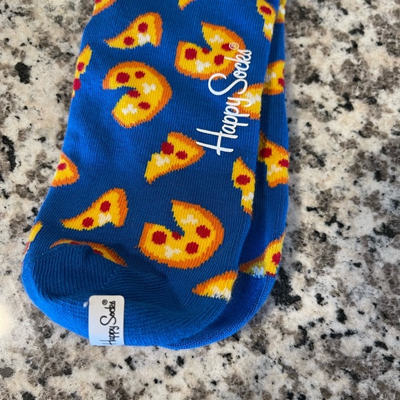 Happy Feet Pizza Socks - Brand New - Picture 3 of 5